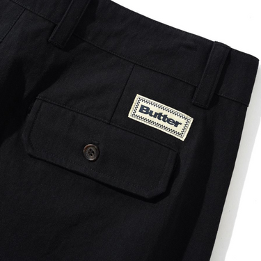 Pleated Trousers	Black