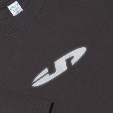 Pulse Reflective Tee - Gun Metal