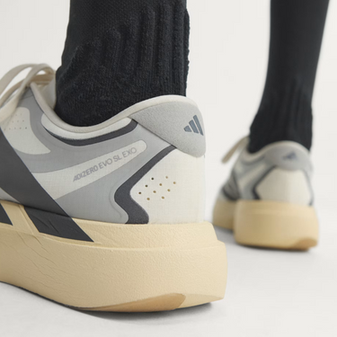 ADIZERO EVO SL EXO SHOES Core White / Utility Black / Grey Two