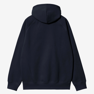 Hooded Chase Sweat Dark Navy / Gold