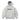 Satin Logo Applique Pullover Hood, Cement