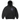 Wipeout Pullover Hood Washed Black