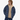 Men's Reversible Silent Down Fleece Jacket New Navy