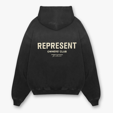 Owners Club Hoodie -  Aged Black