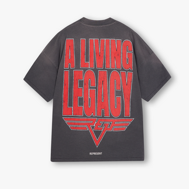 Represent Living Legacy T-shirt Sun Fade Grey