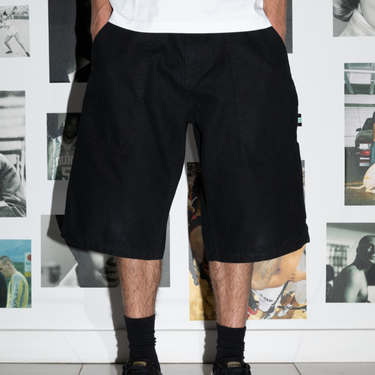 Workshop Canvas Shorts - Faded Black