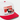 RHUDE TROPHY RACING HAT WHITE / RED