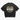 Angel Border T-Shirt  Stained Black
