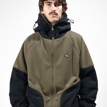Strike Face-Guard Visor Jacket - Jungle Blaze