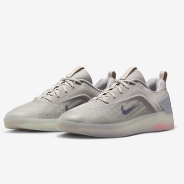 Nike SB Nyjah 4 College Grey/Light Silver/Bright Crimson/Mink Brown