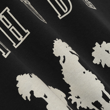 THOUSAND PALMS TEE VINTAGE BLACK / WHITE