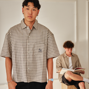 Pablo Plaid Shirt - White