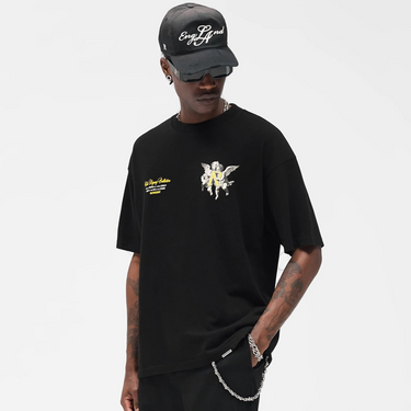 Legacy Cherubs T-Shirt Jet Black