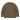 Striped Sleeve Knit Crew Brown