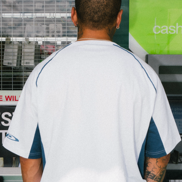 Optic Panel Tee - White