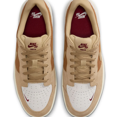 Nike SB Force 58 Premium Skate Shoe  LT BRITISH TAN/PARACHUTE BEIGE