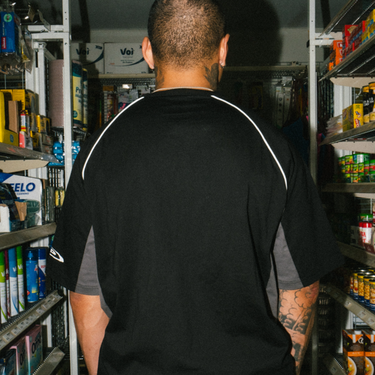 Optic Panel Tee - Black