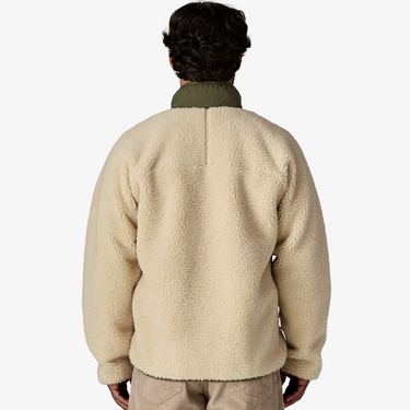 Men's Classic Retro-X® Fleece Jacket Dark Natural w/Basin Green