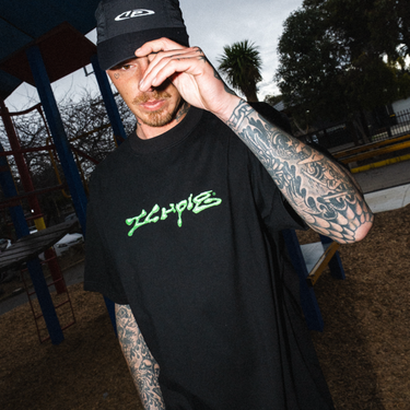 Slime Gel Tee - Black