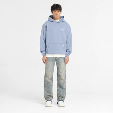 Represent Owners Club Script Hoodie - Dusty Blue