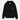 Classique Zip Up Hoodie in Black/White