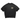 Angel Border T-Shirt  Stained Black