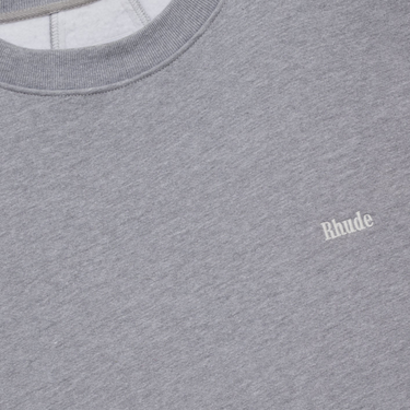 Rhude Classique Crewneck Heather Grey
