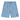 Blue Note Pleated Denim Shorts, Washed Indigo