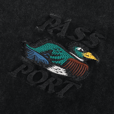 Fast duck Tee- Black acid