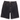 S DOUBLE Emb Denim Standard Short- Washed black