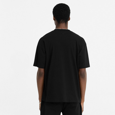 Initial Oversized T-Shirt Black