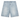 Patch Pocket Denim Shorts, Faded Light Blue