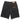 S DOUBLE Emb Denim Standard Short- Washed black