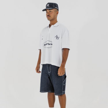 Mesh Jersey- White