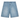 Patch Pocket Denim Shorts, Faded Blue