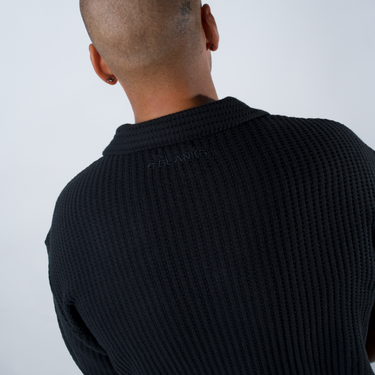 Waffle Shirt - Black
