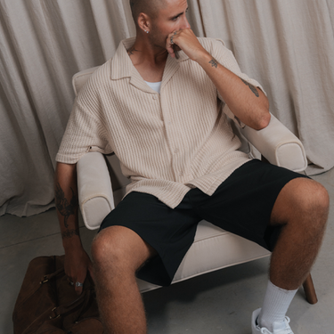 Waffle Shirt - Cream