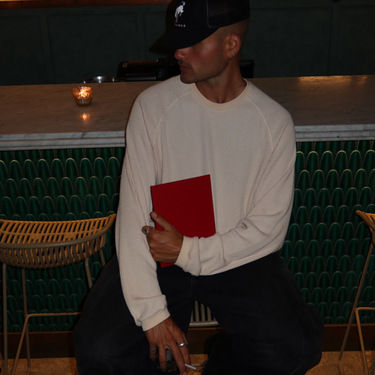 Raglan Long Sleeve Waffle - Oat