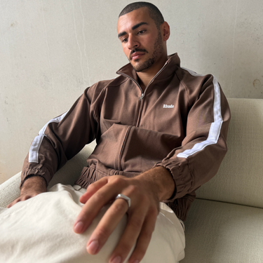 Hampton Track jacket Taupe