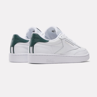 Club C 85 White White/Green/Grey