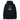 Hound Embroidered Pullover Hood Black