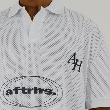 Mesh Jersey- White