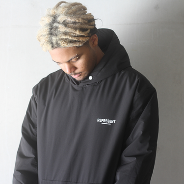 Owners Club Hooded Pullover Black