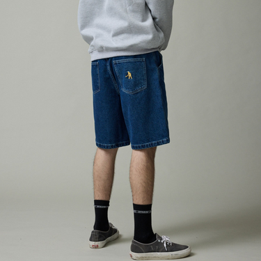 Workers Club Jean Short R44 Faded Wash Dark Indigo
