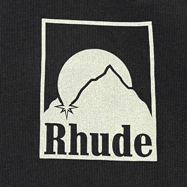 Rhude Moonlight Badge Tee Vintage Black