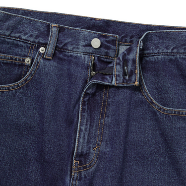 Washed Denim Short- Blue