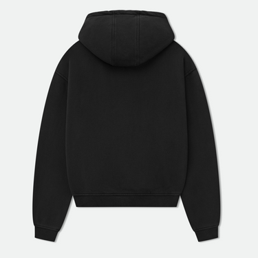 French Riviera Hoodie Vintage Black