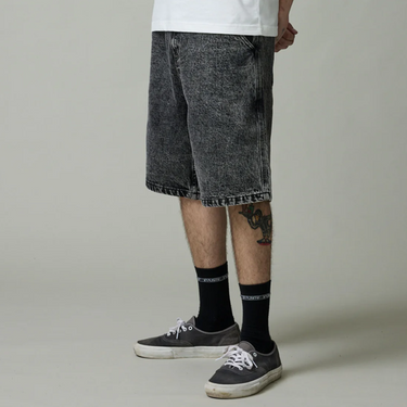 Pass~Port Workers Club Jean Short Grey Over-Dye