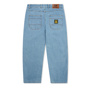 Patch Pocket Denim Jeans Washed Indigo