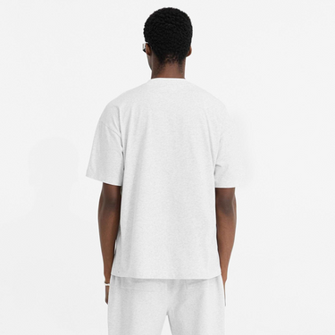 Initial Oversized T-Shirt ice grey marl